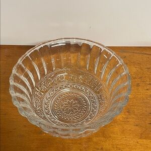 Estate Clear Glass Fruit/Dessert Bowl